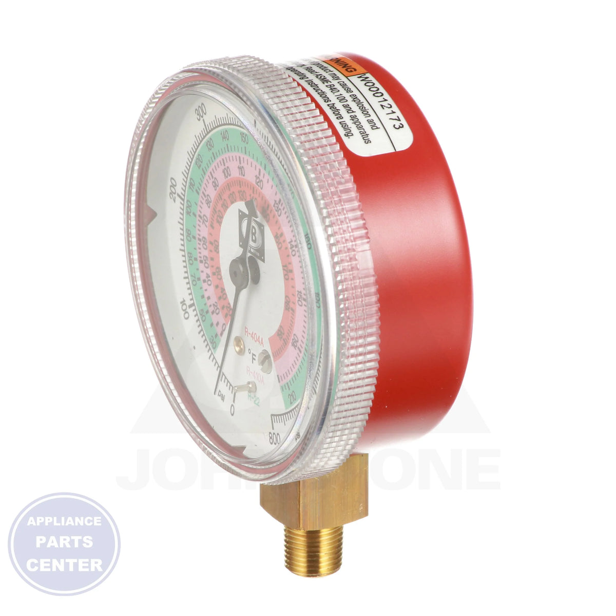 High Side Gauge M2-465 - Detailed view of precise readings