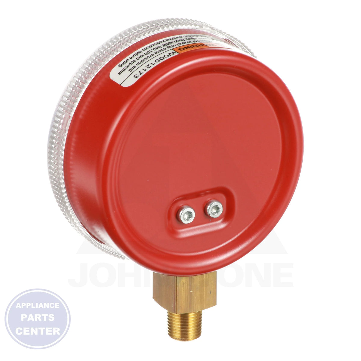 High Side Gauge M2-465 - Side view with 2-1/2" gauge specifications