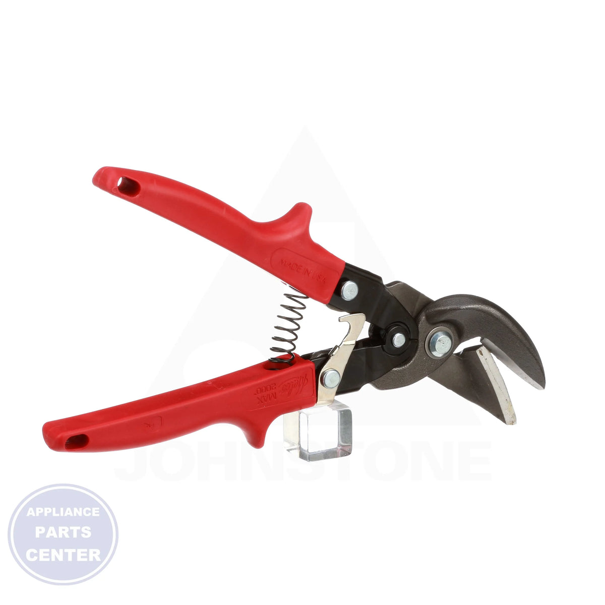 Offset Aviation Snips M2006 - Side view with 1-1/4" cut length