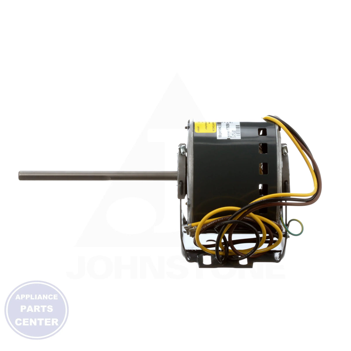 Motor M201B - Side view with precise measurements