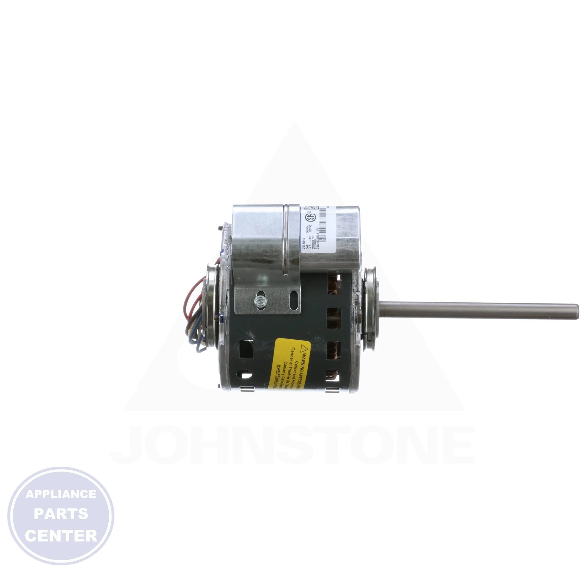 Motor 1/20 HP M4 - Side view with efficient specifications