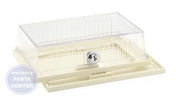 [Brand] Thermostat Guard M70217 - Main view showing clear plastic design for specific models