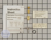 Whirlpool WHIRLPOOL LP GAS CONVERSION KIT MAL9000AXX - Main view showing gas burner & control valve for WPL models