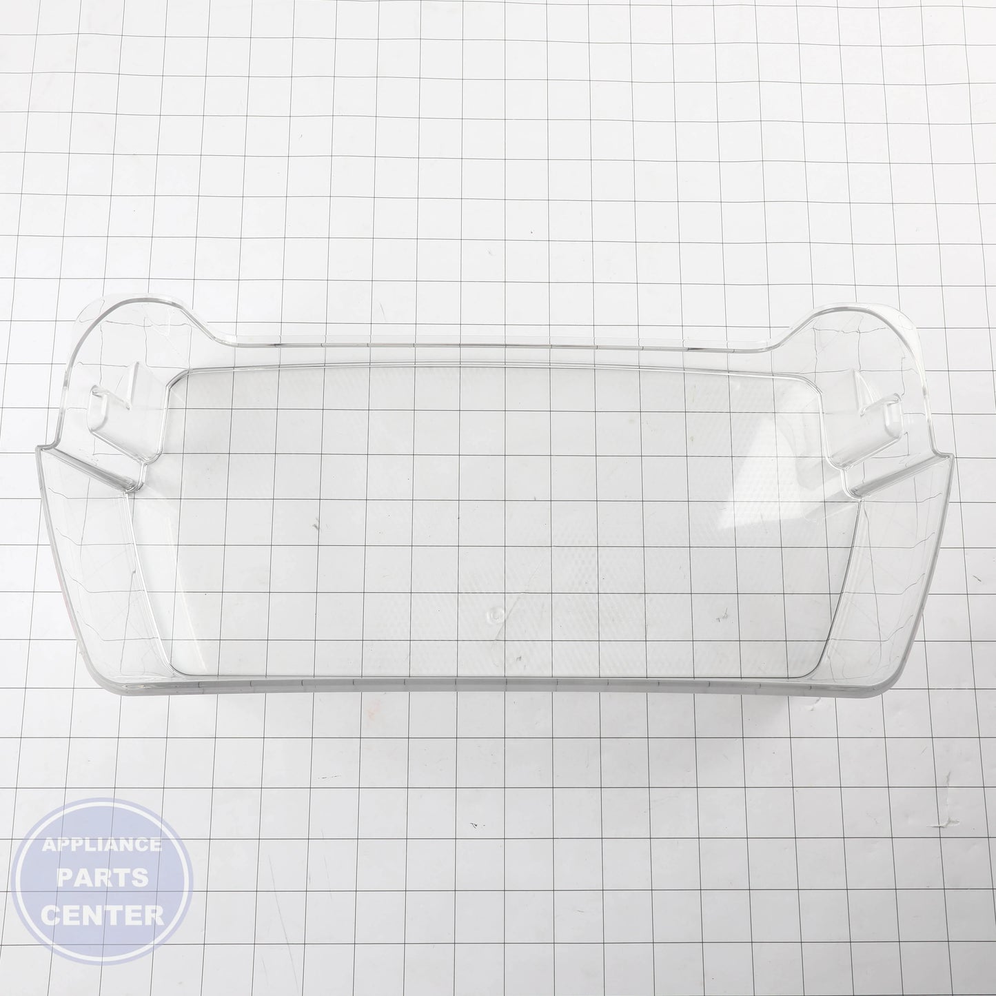 BASKET,DOOR MAN63168301 - Side view with precise measurements