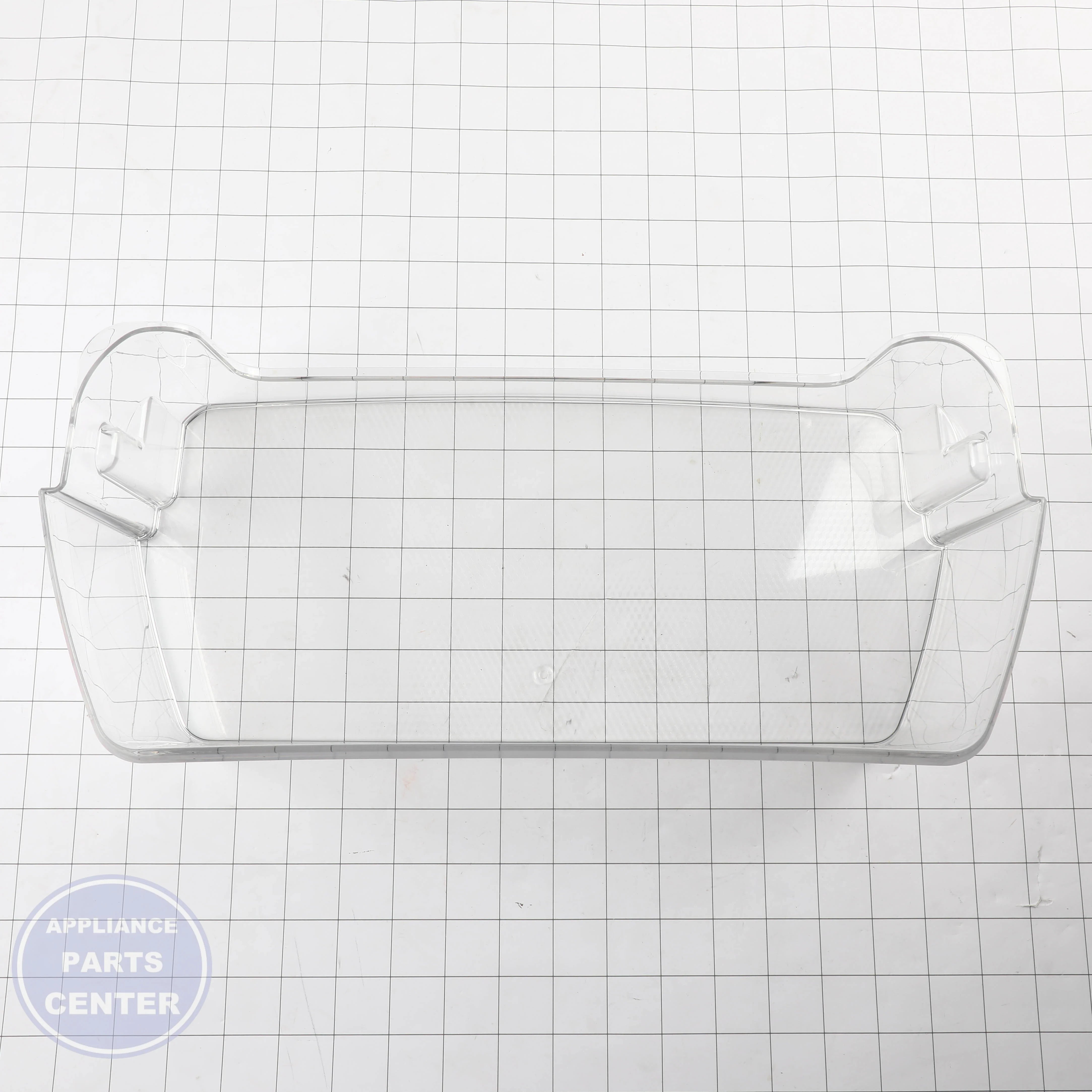 BASKET,DOOR MAN63168301 - Side view with precise measurements