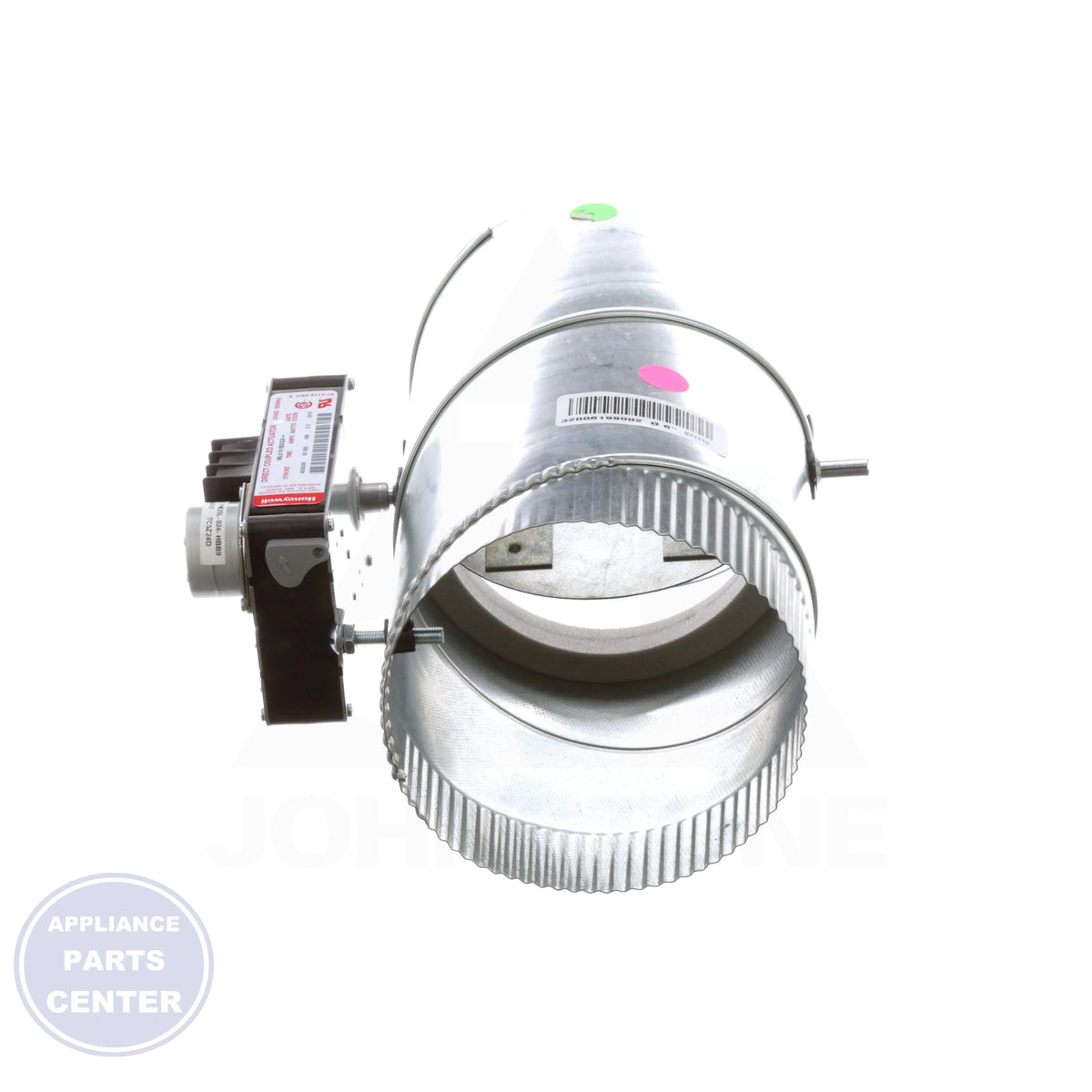 Modulating Automatic Round Damper MARD6 - Detailed view of 90-second motor operation