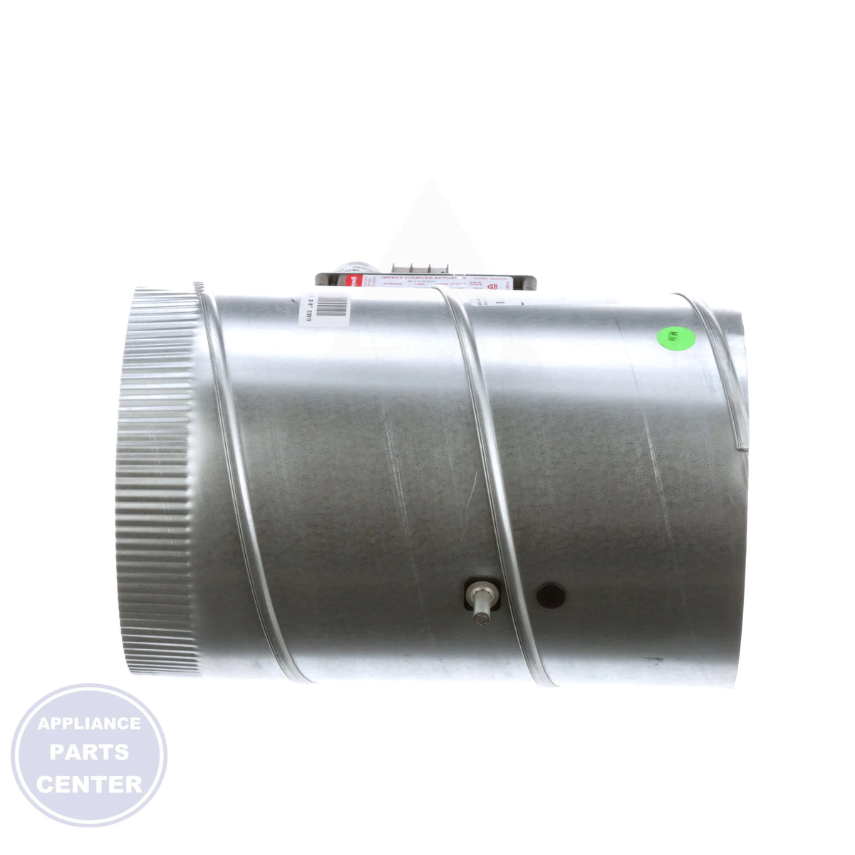 MARD8 - Side view with 8" diameter specs