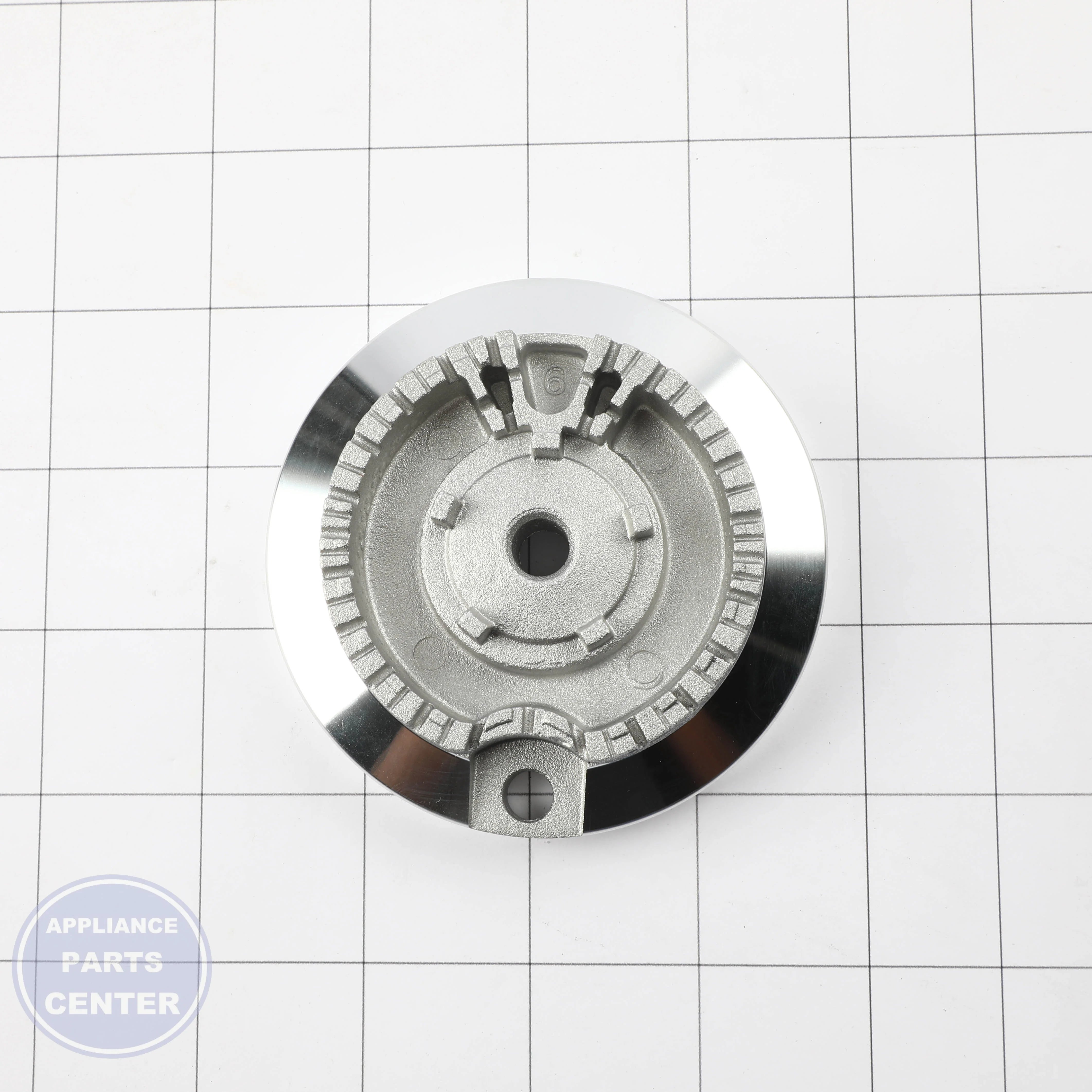 L-G BURNER,HEAD MBE62423801 - Installation in specific model showing key mounting points