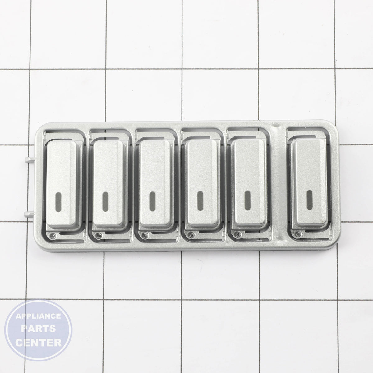 BUTTON,CONTROL MBG62329501 - Side view with specific measurements