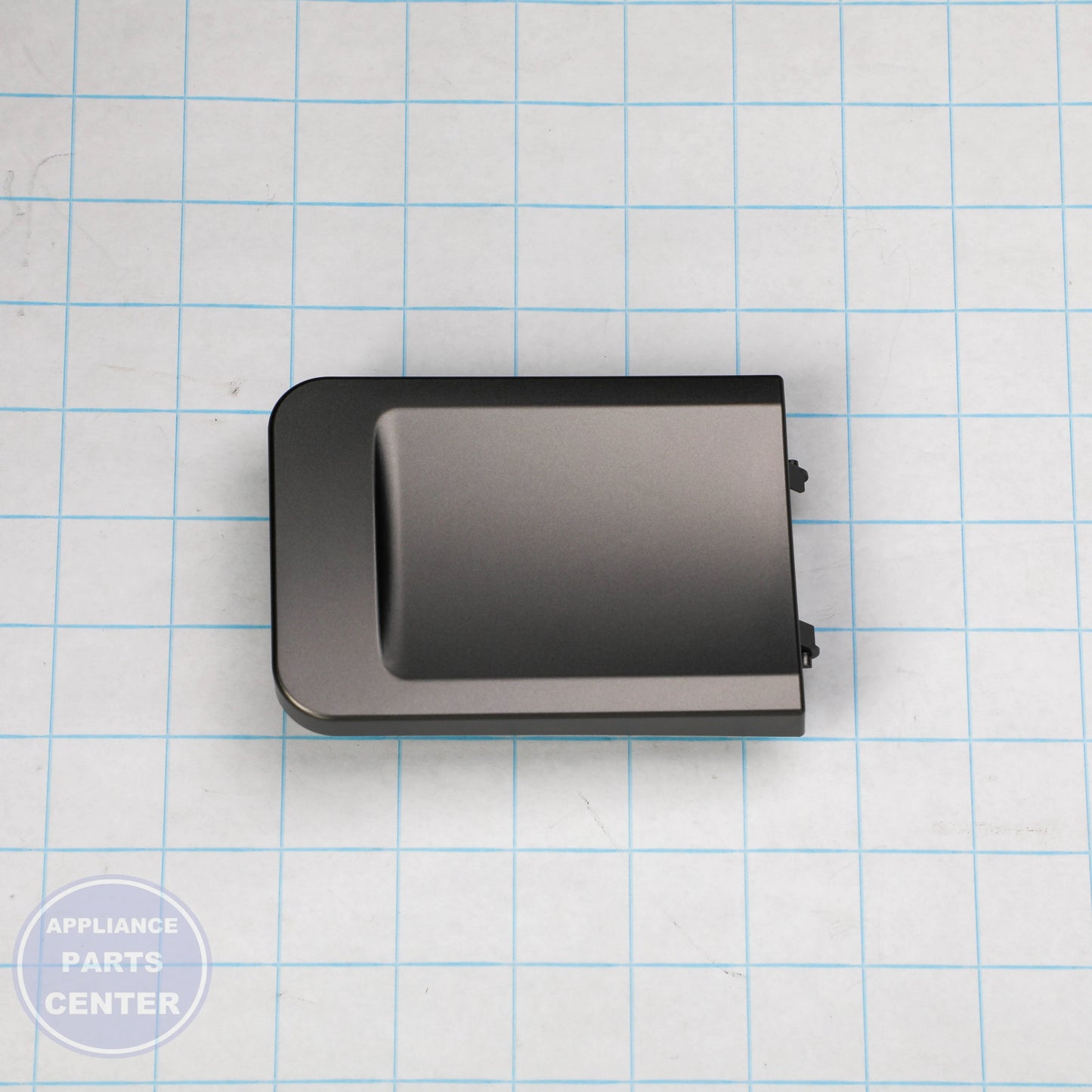 BUTTON,LEVER MBG66024515 - Side view with precise measurements