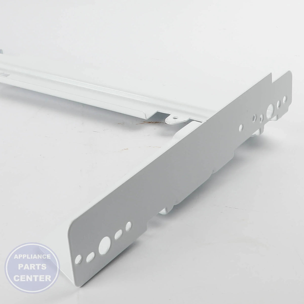 CONNECTOR,RAIL MCD64486802 - Side view with precise measurements