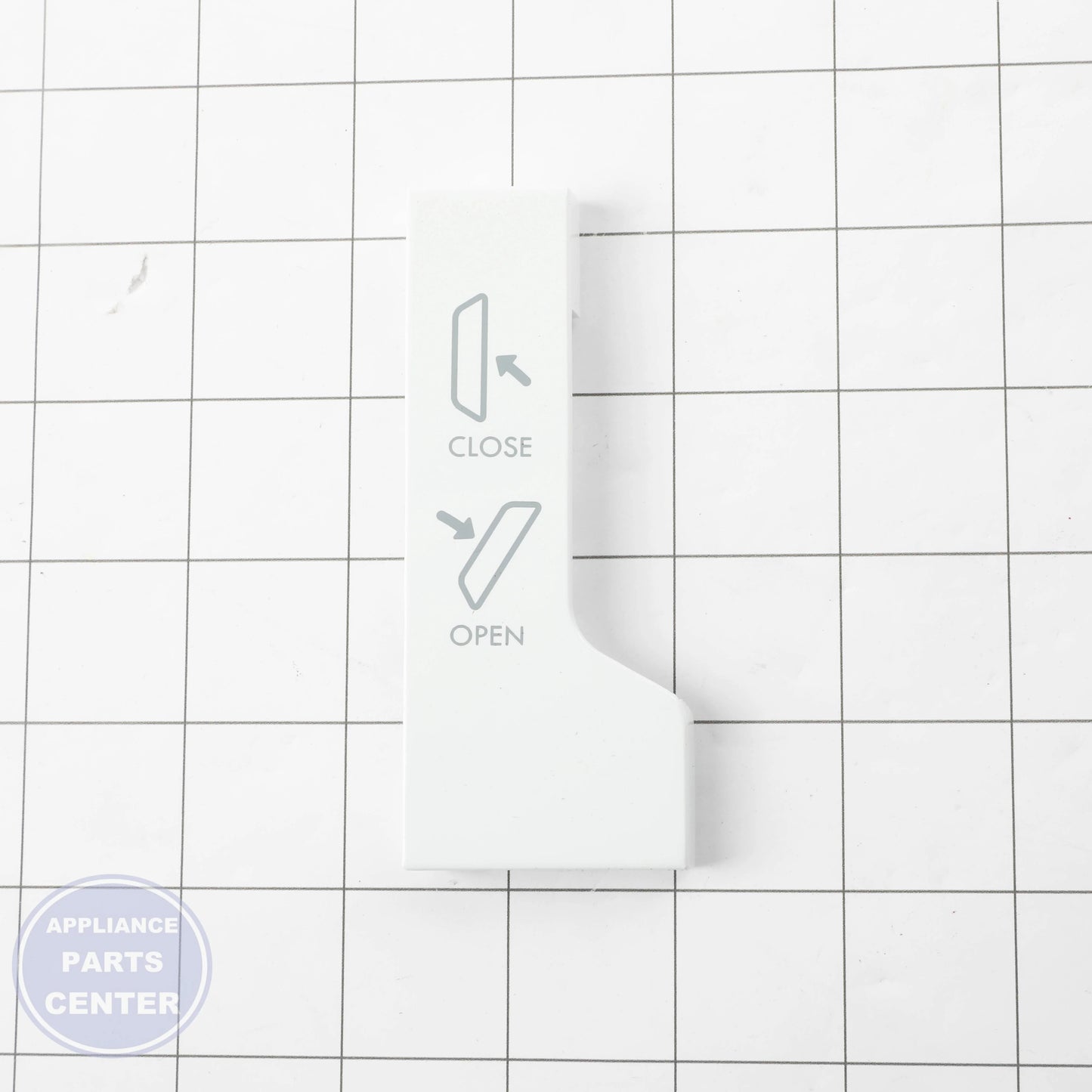 L-G COVER,LEVER MCK63734902 - Installation in L-G model showing key mounting points