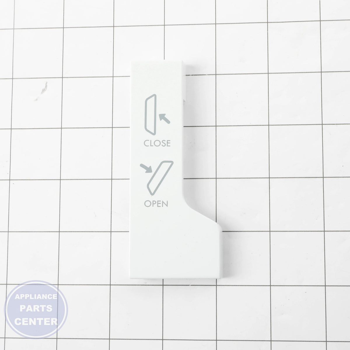 L-G COVER,LEVER MCK63734902 - Installation in L-G model showing key mounting points