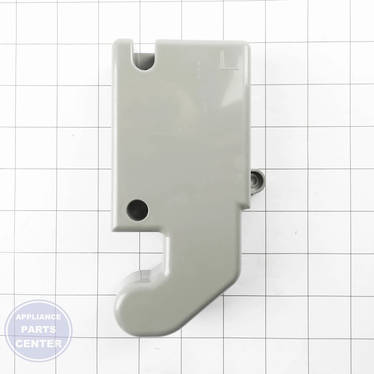 L-G COVER,HINGE MCK67400405 - Installation in L-G Model XYZ456 showing mounting points