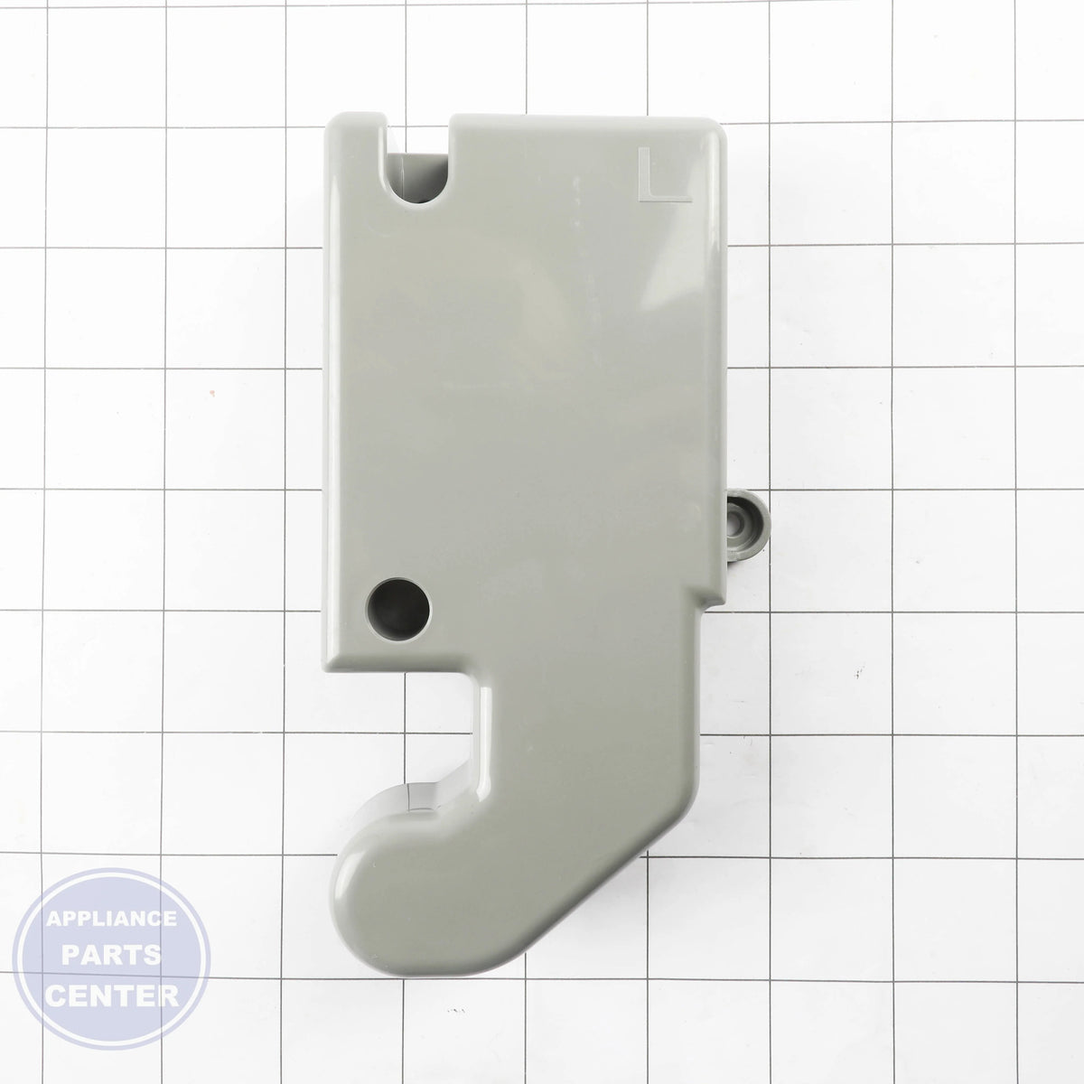 L-G COVER,HINGE MCK67400405 - Installation in L-G Model XYZ456 showing mounting points