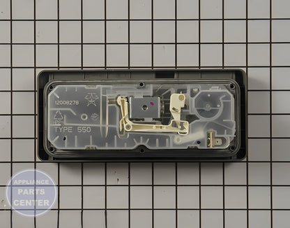 LG DISHWASHER DETERGENT DISPENSER ASSEMBLY MCU61861001 - Detailed view of durable construction and efficient release mechanism