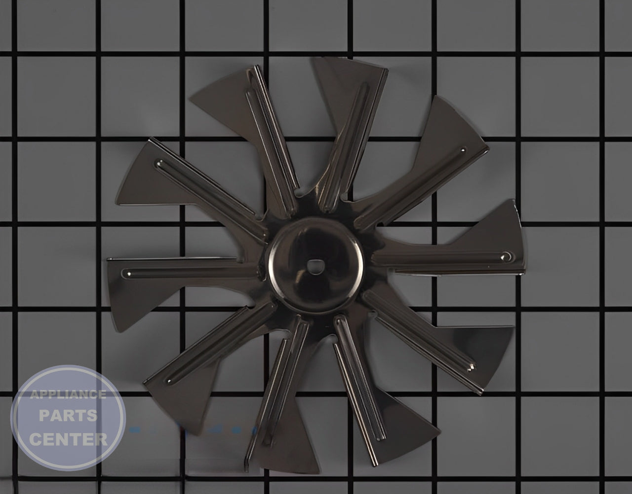 LG GAS RANGE OVEN CONVECTION FAN BLADE MDG62882901 - Main view showing optimal airflow for LGE Range/Stove/Oven