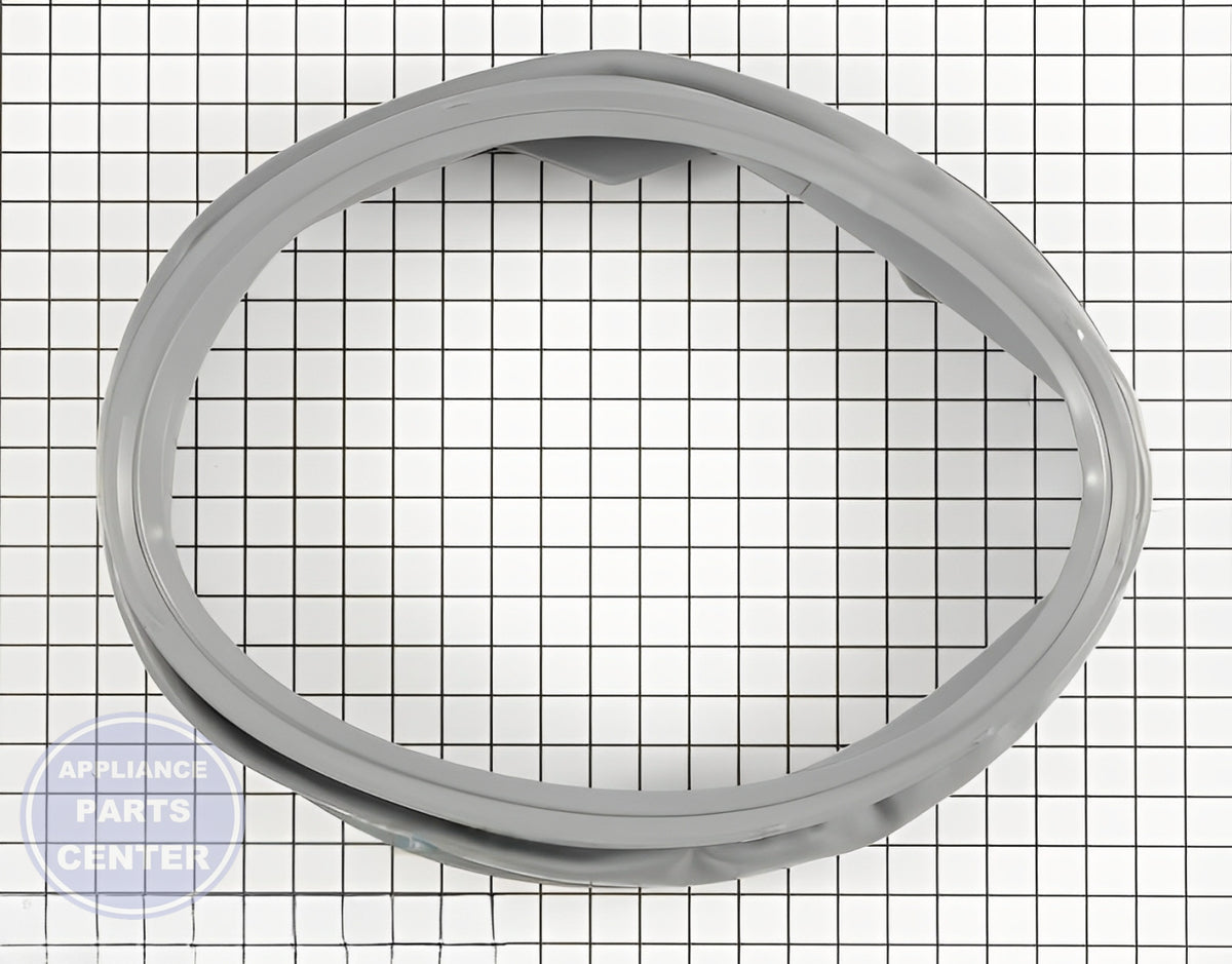 LG WASHER DOOR BOOT SEAL GASKET MDS33059401 - Main view showing waterproof seal for specific LG models