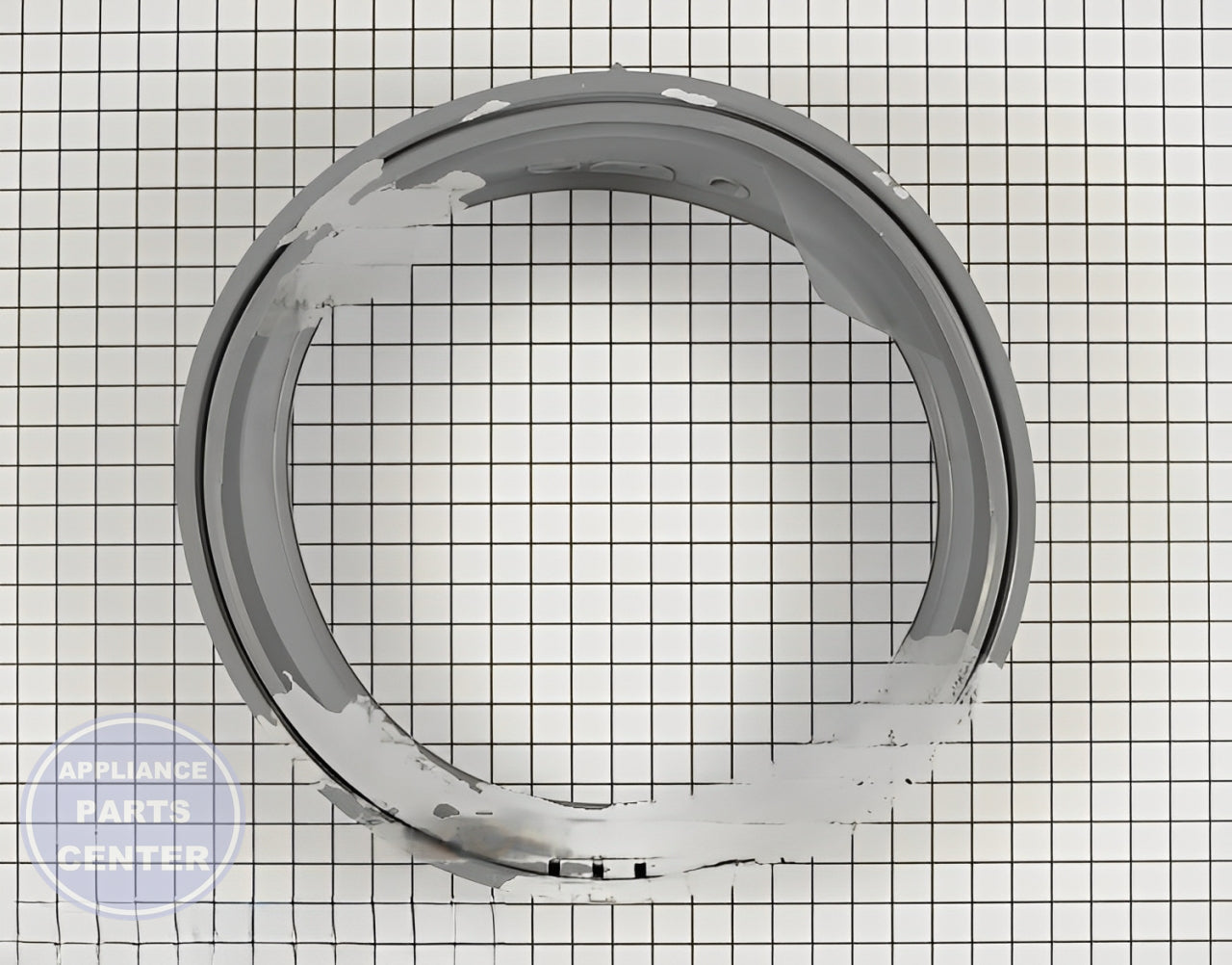 LG WASHER FRONT LOAD DOOR BOOT GASKET SEAL MDS47123601 - Main view showing watertight seal for LG washing machines