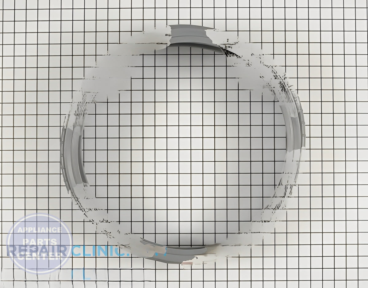 LG WASHER FRONT LOAD DOOR BOOT GASKET SEAL MDS47123601 - Detailed view of waterproof features