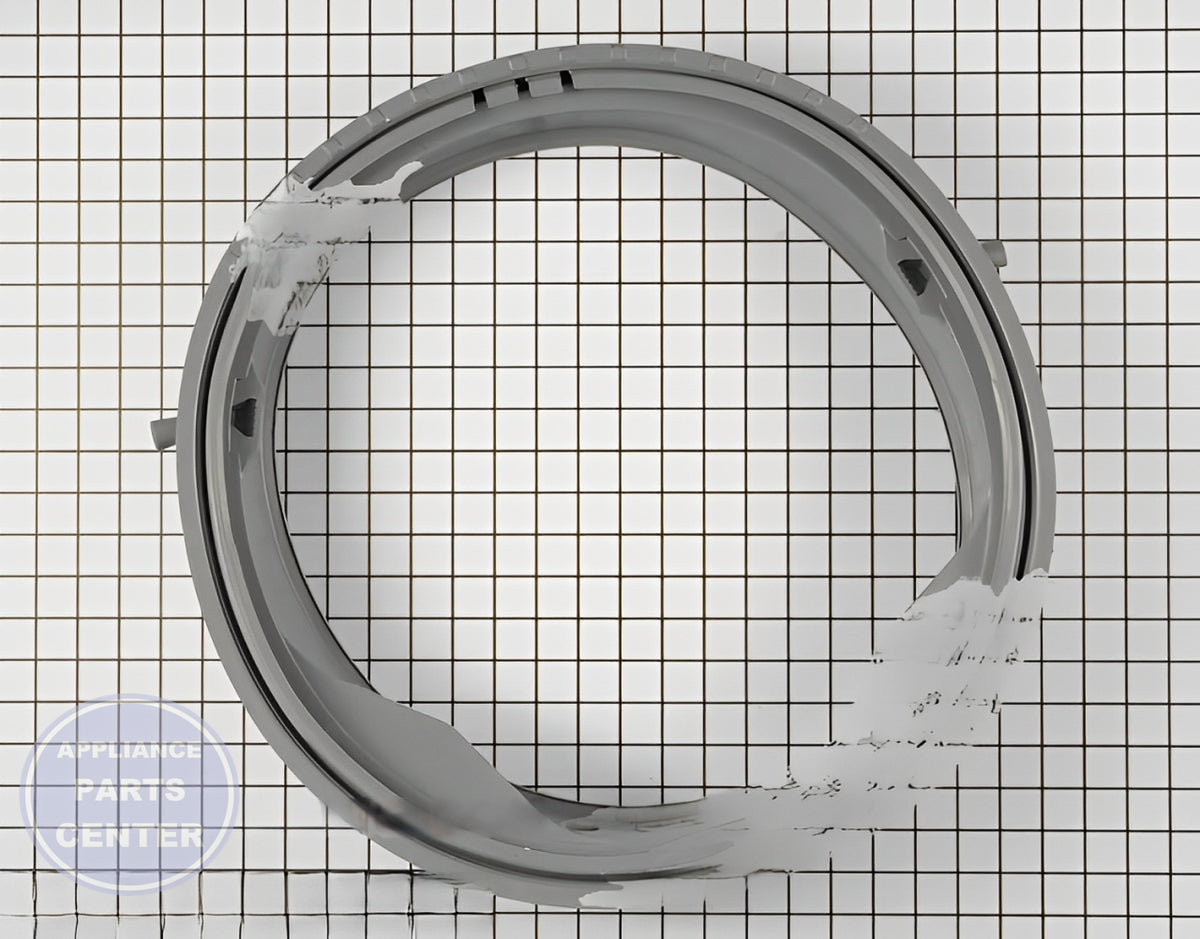 LG WASHER DOOR BOOT GASKET SEAL MDS47123608 - Detailed view of essential technical details