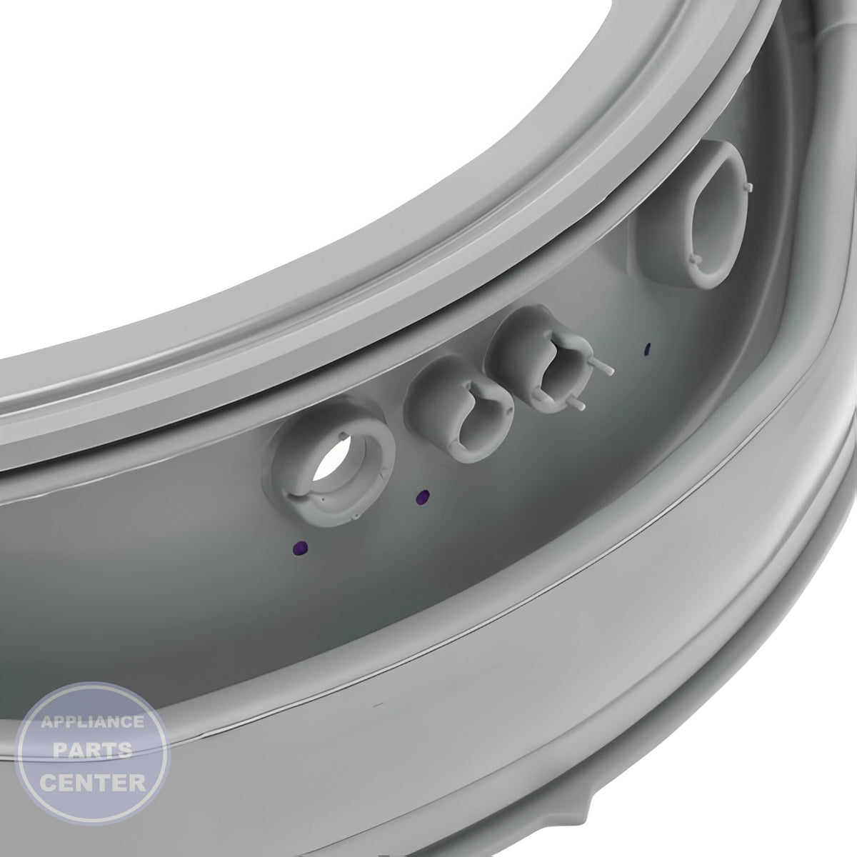 LG WASHER DOOR GASKET MDS65736906 - Installation in LG model showing easy mounting points