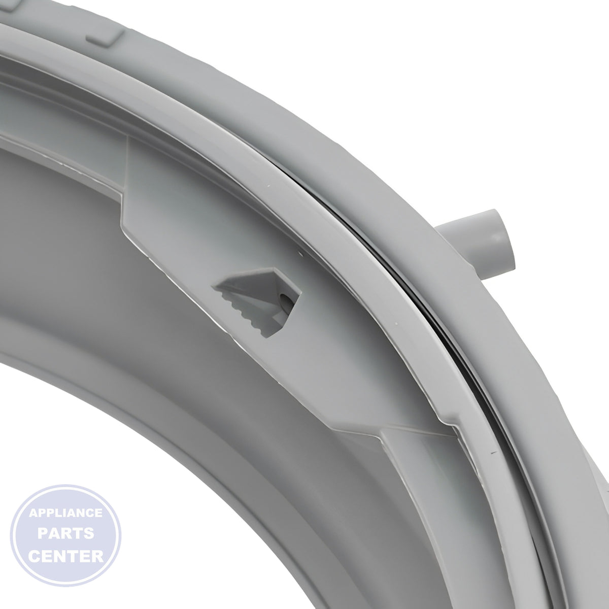 LG WASHER DOOR GASKET MDS65736906 - Installation in LG model showing easy mounting points
