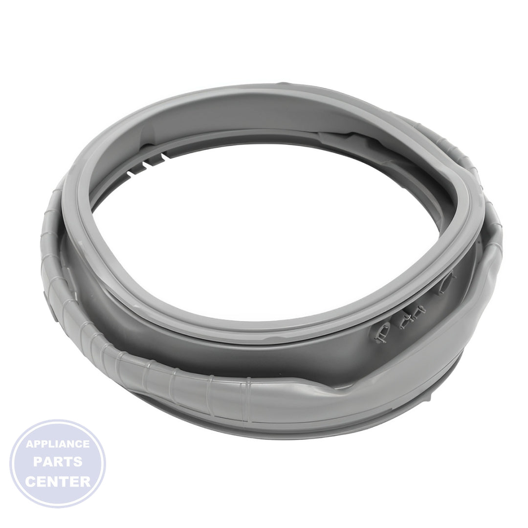 LG WASHER DOOR GASKET MDS65736915 - Installation in specific LG model showcasing perfect fit
