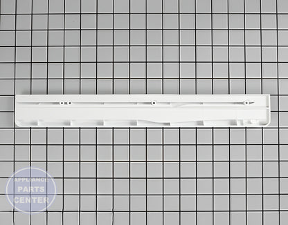 GUIDE,RAIL MEA40002602 - Detailed view of precise shelf support measurements