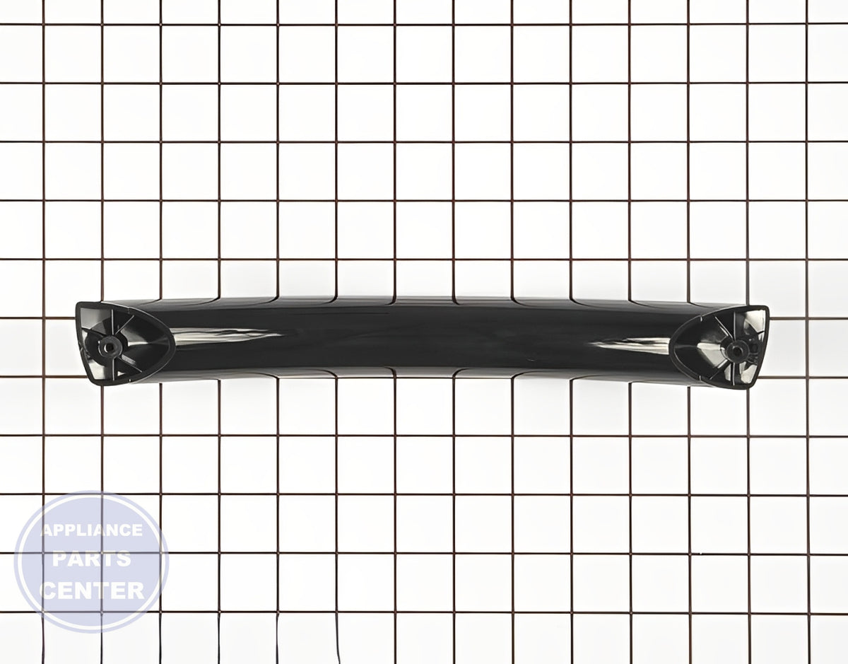 LG MICROWAVE OVEN DOOR HANDLE ASSEMBLY BLACK - Detailed view of durable construction