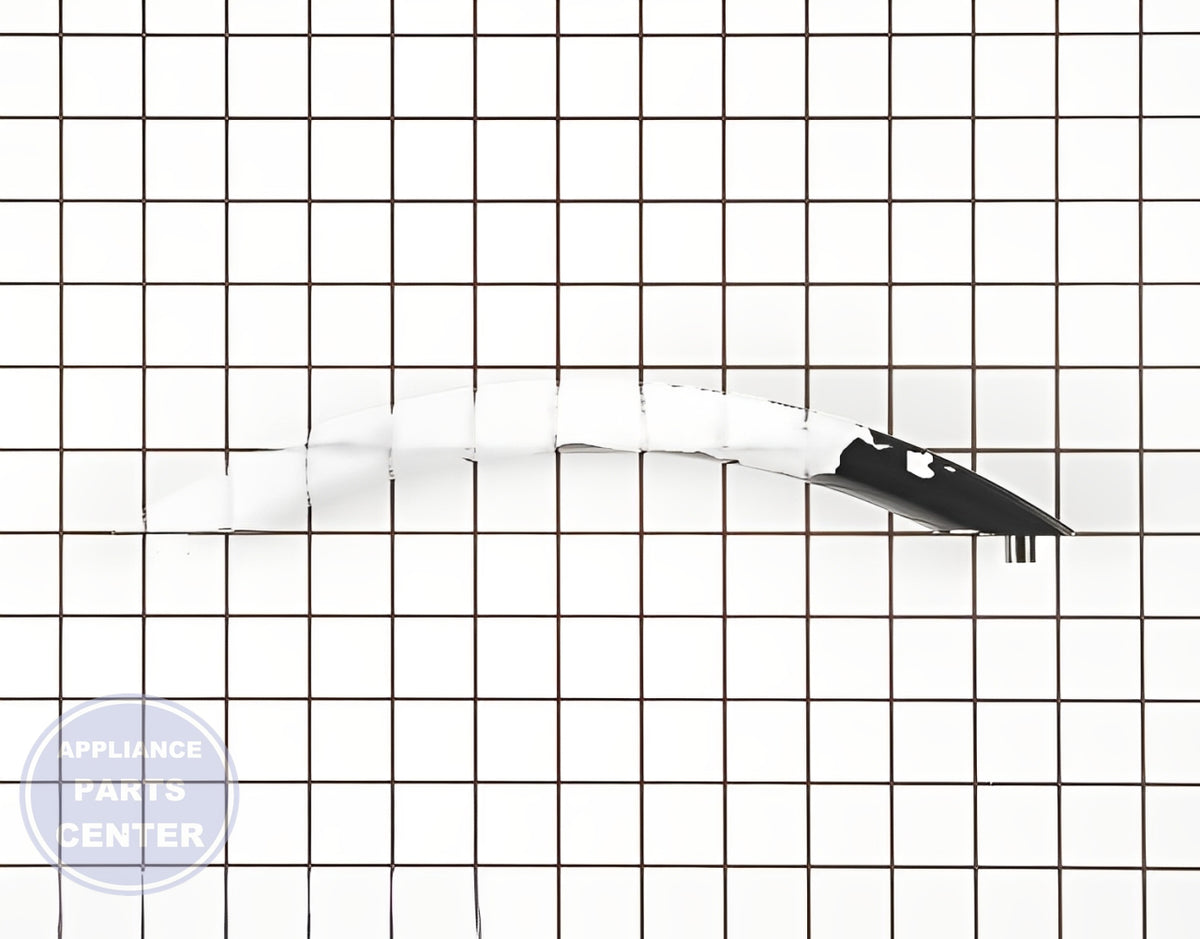 LG MICROWAVE OVEN DOOR HANDLE ASSEMBLY BLACK - Main view showing sturdy design for LG microwave models