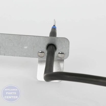 HEATER,SHEATH MEE62864903 - Side view with precise measurements