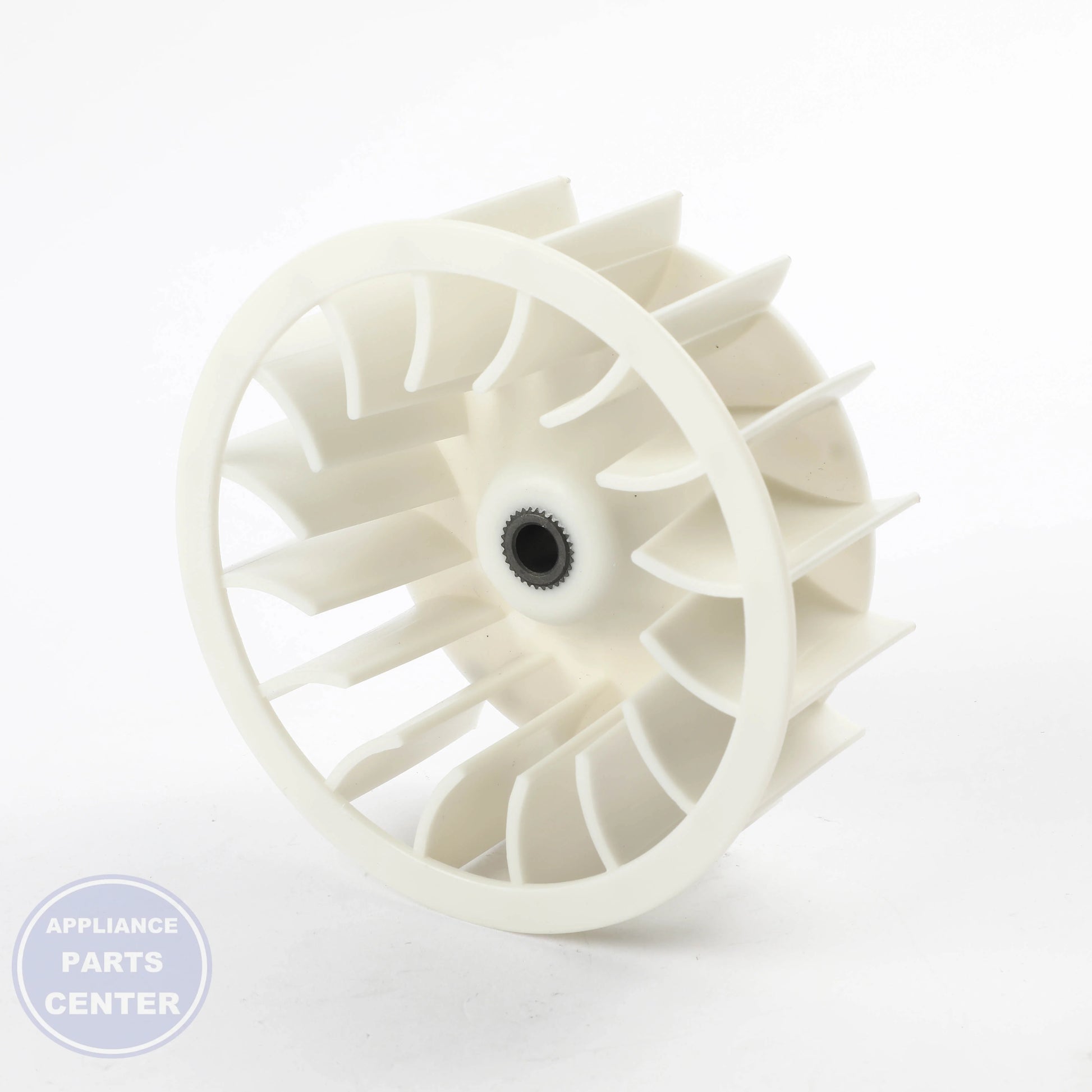 IMPELLER,BLOWER MER48344501 - Side view with precise measurements