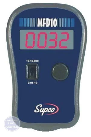 Digital Capacitor Tester MFD-10 - Main view showing wide range testing capabilities for various models