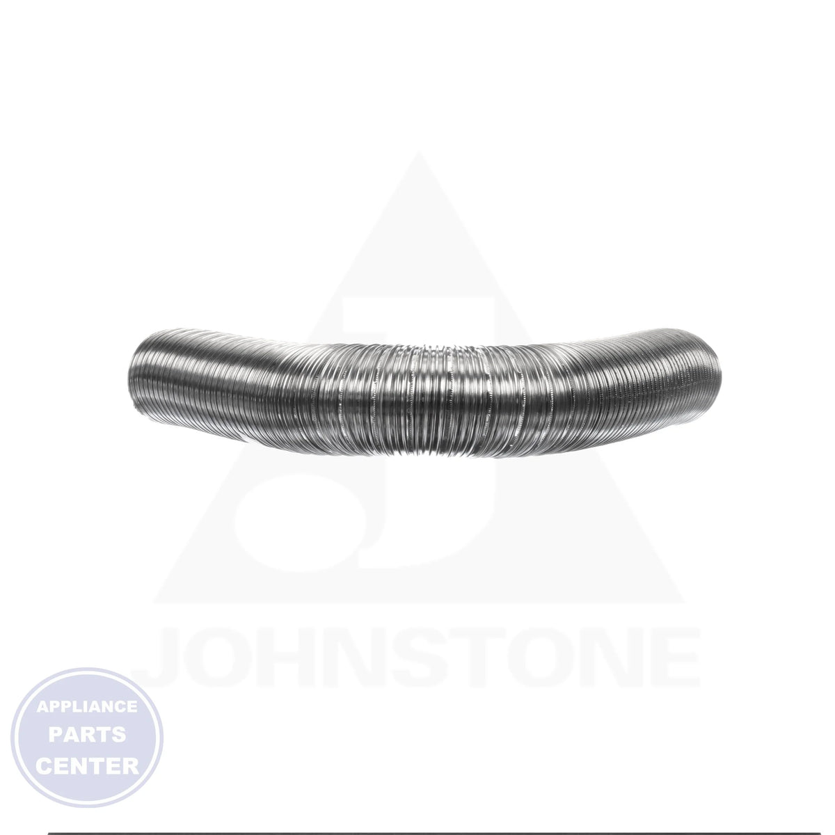 Semi-Rigid Aluminum Ducting MFX38X - Side view with 3" diameter and 8' length specs