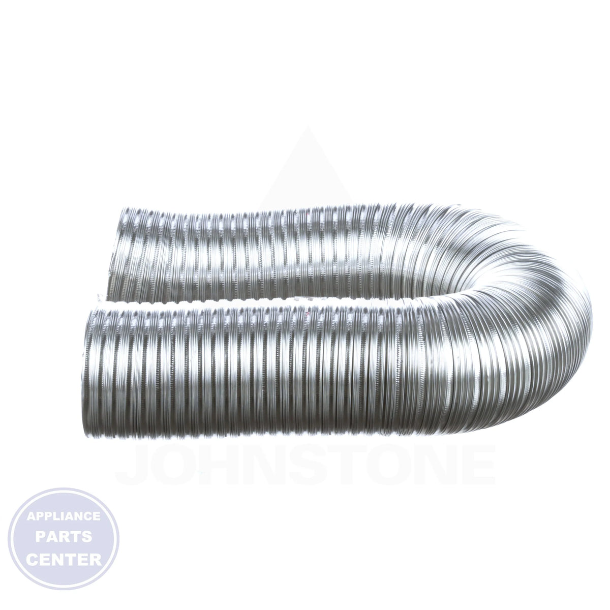 Semi-Rigid Aluminum Ducting MFX48X - Detailed view of 8-foot length