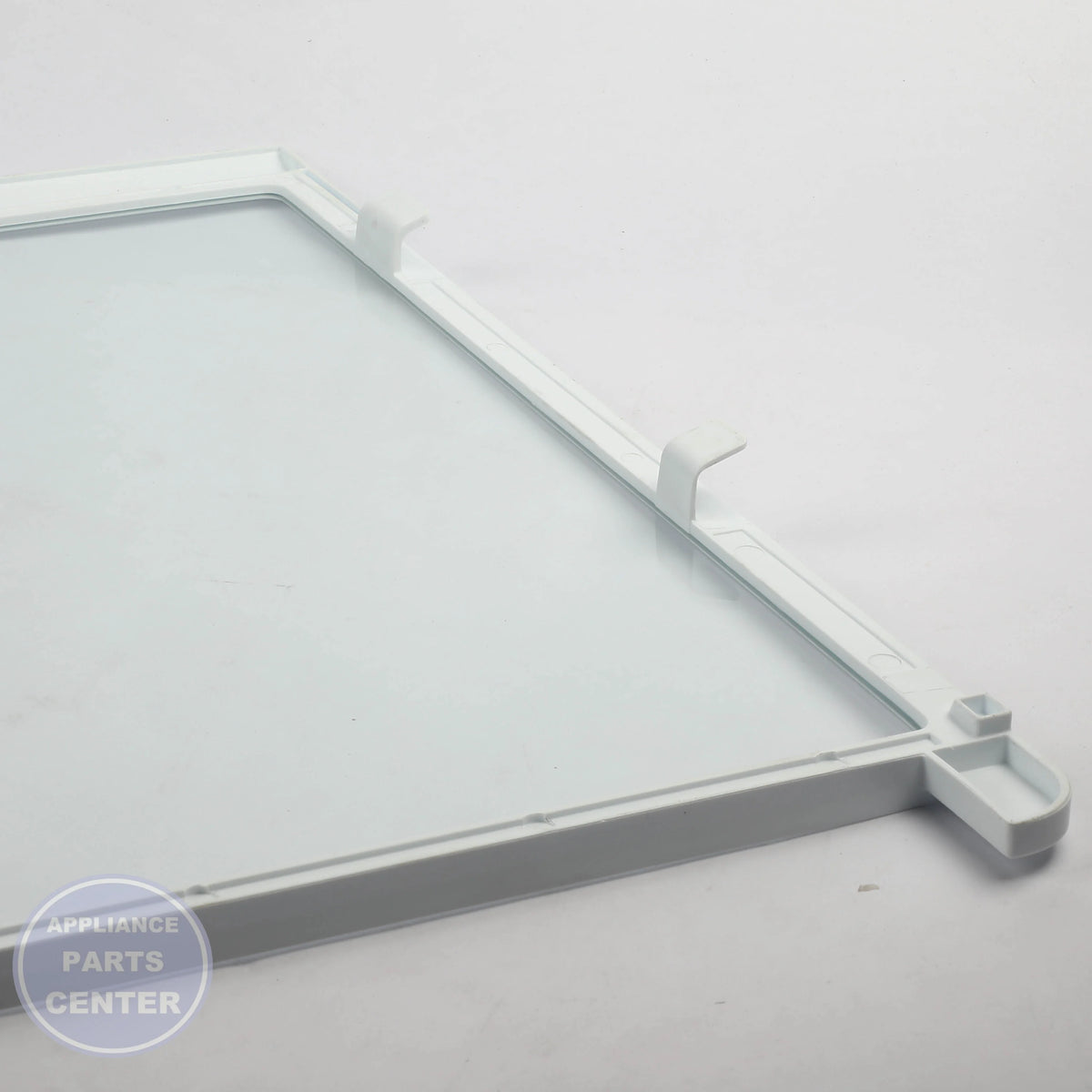 Shelf,Refrigerator MHL62812401 - Side view with 25 lbs weight capacity