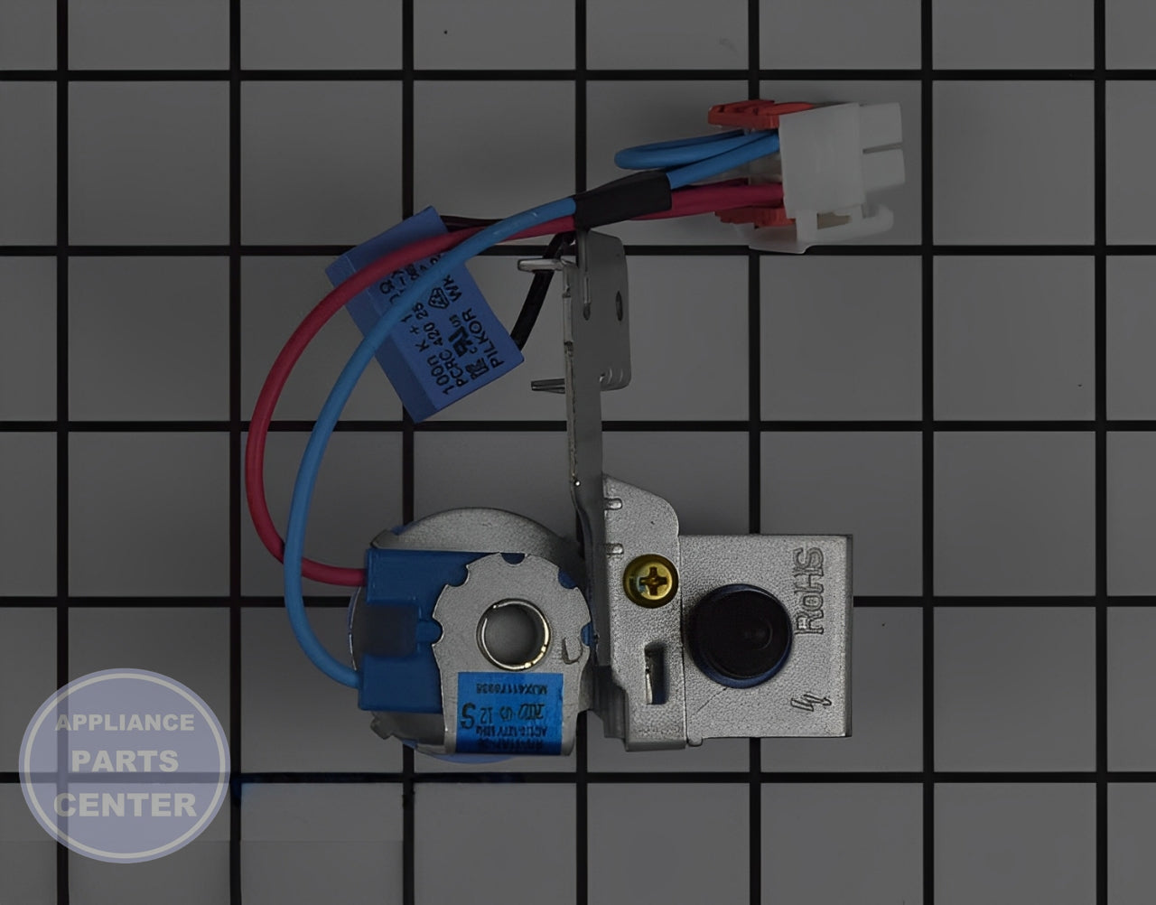 Water Inlet Valve MJX41178938 - Detailed view of valve & float mechanism