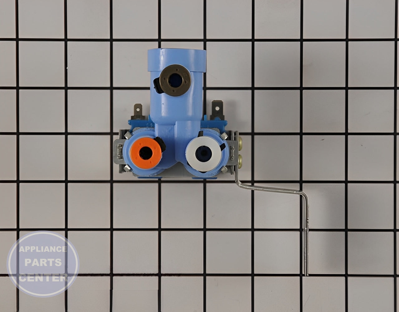 LG REFRIGERATOR ICEMAKER WATER INLET VALVE MJX41869202 - Main view showing valve & float for LG models
