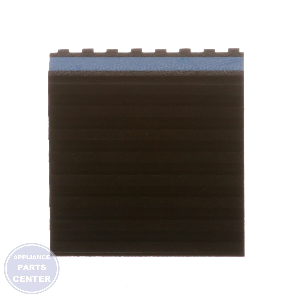 EVA Anti-Vibration Mounting Pad MP-2E - Side view with 2x2x7/8 dimensions