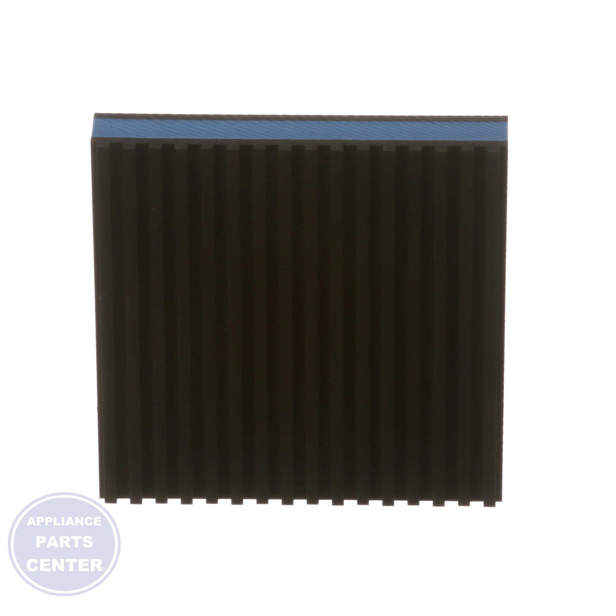 EVA Anti-Vibration Mounting Pad MP-4E - Side view with dimensions of 4'' x 4'' x 7/8''