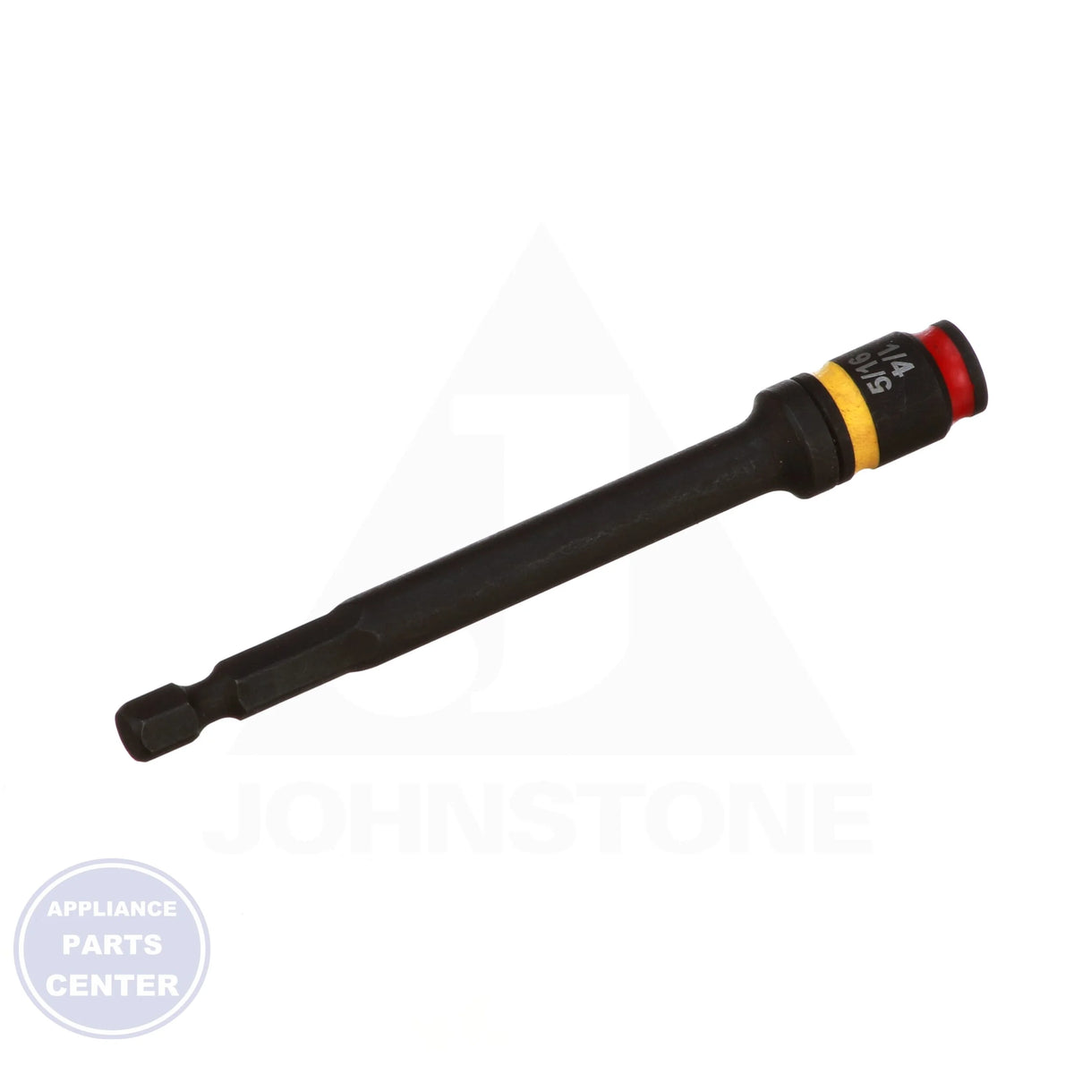 Dual-Sided Reversible Hex Driver MSHMLC - Side view with 4" length and 1/4" and 5/16" hex openings