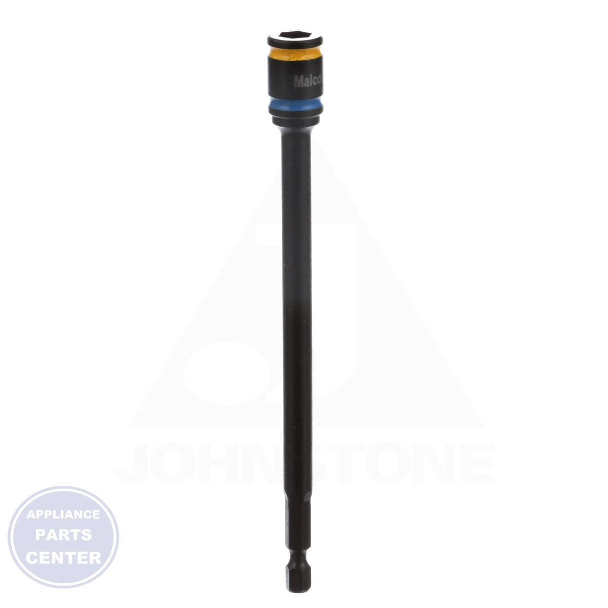 Dual-Sided Reversible Hex Driver MSHXLC1 - Side view with 6-inch length and 5/16" and 3/8" hex openings