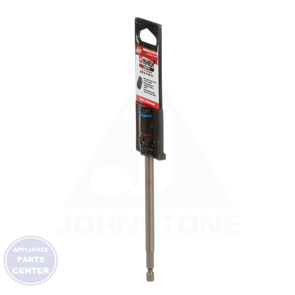C-RHEX® SAWTOOTH Magnetic Nut Driver MSHXLCST3 - Detailed view showcasing integrated deep magnet