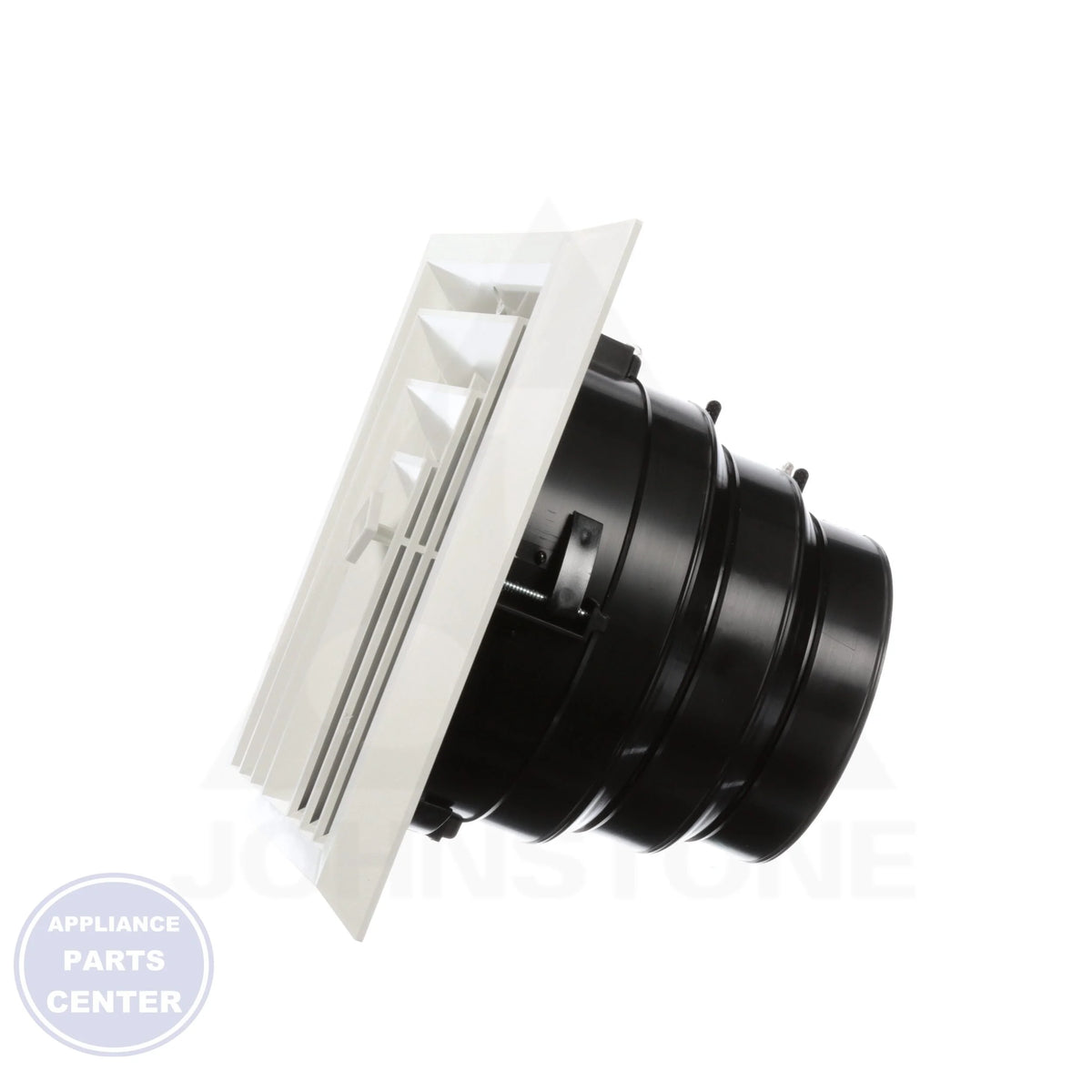 AirTec Plastic Ceiling Diffuser MV3 - Detailed view of adjustable duct accommodation