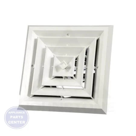 AirTec MV4 Plastic Ceiling Diffuser - Main view showing 4-way design for L88-911 models