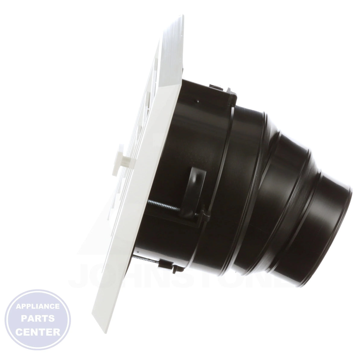 AirTec MV4S Plastic Ceiling Diffuser - Detailed view of 4-8" duct compatibility