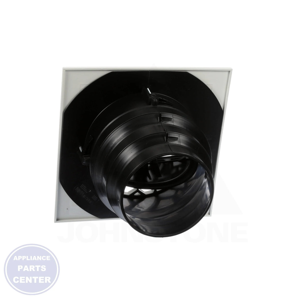AirTec Plastic Ceiling Diffuser MVAB - Side view with 8x8 size details