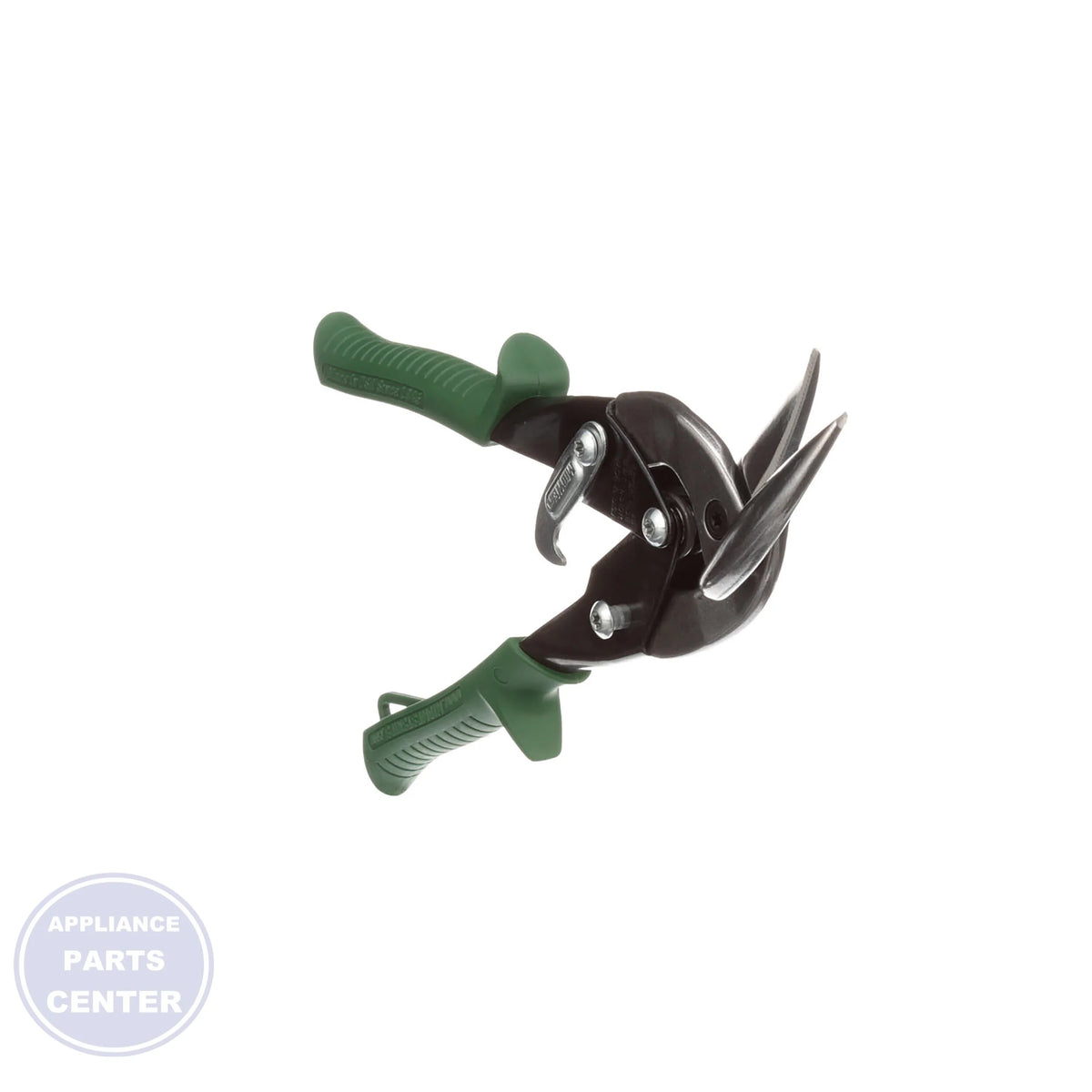 Offset Aviation Snips MWT-6510R - Detailed view of Forged steel blades