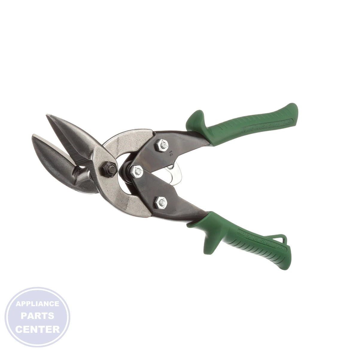 Offset Aviation Snips MWT-6510R - Side view with 1-1/4" cutting length